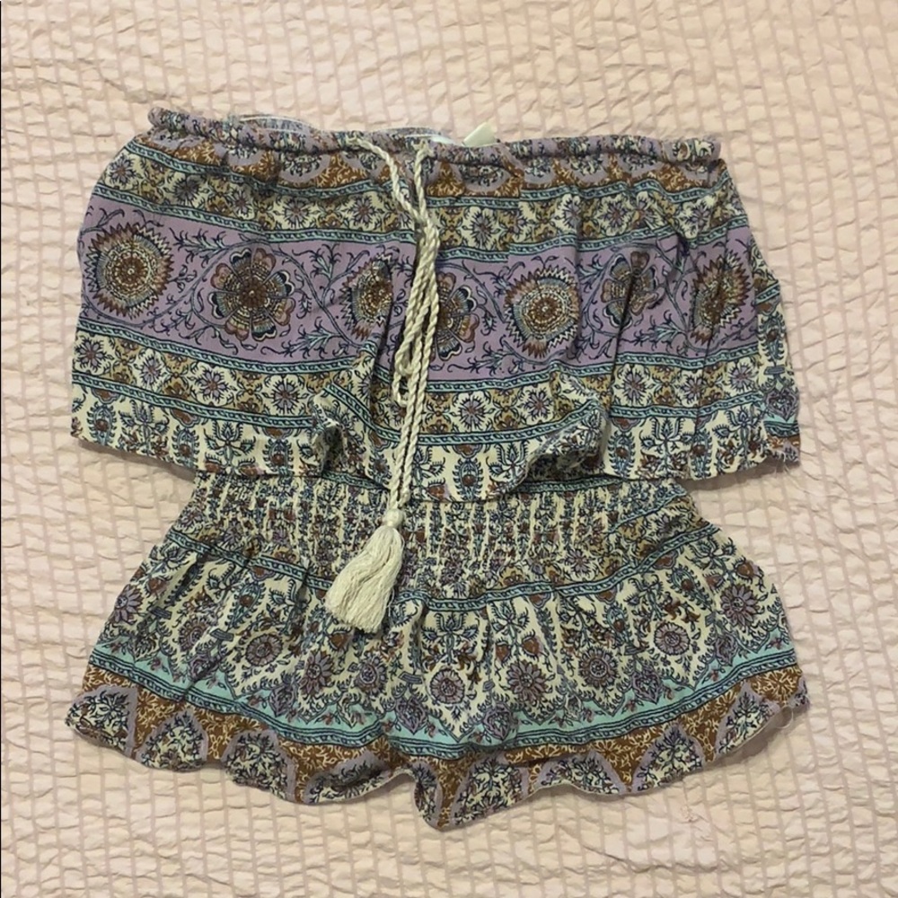 Boho Strapless Top